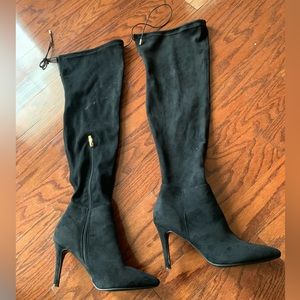 Shoeland High Boot Black Size 10